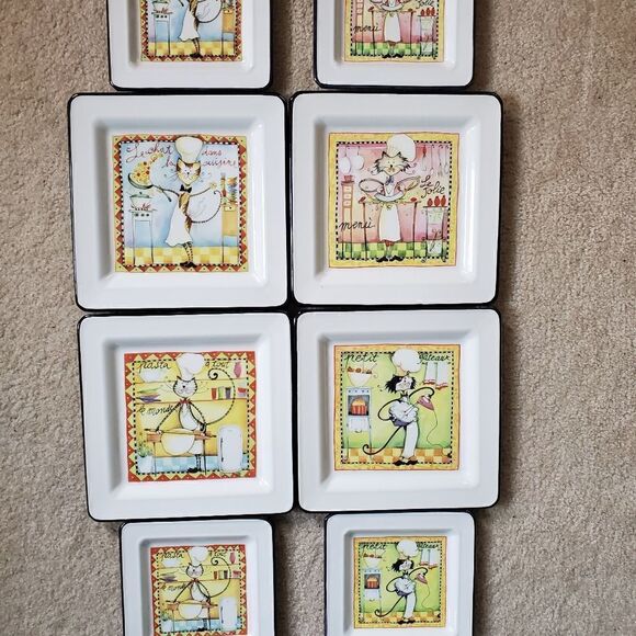 BRUNELLI Salad/Desert Plates   - Picture 7 of 8